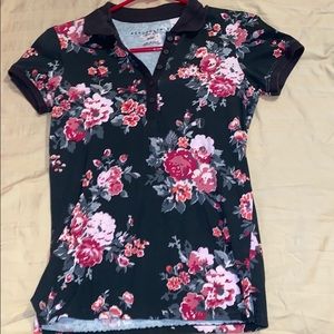 A collared Aeropostale shirt